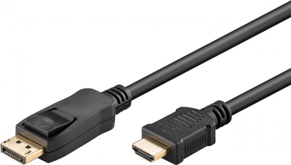 DisplayPort auf HDMI Adapterkabel DisplayPort-Stecker (1.2) > HDMI-Stecker (Typ A) (1.4)