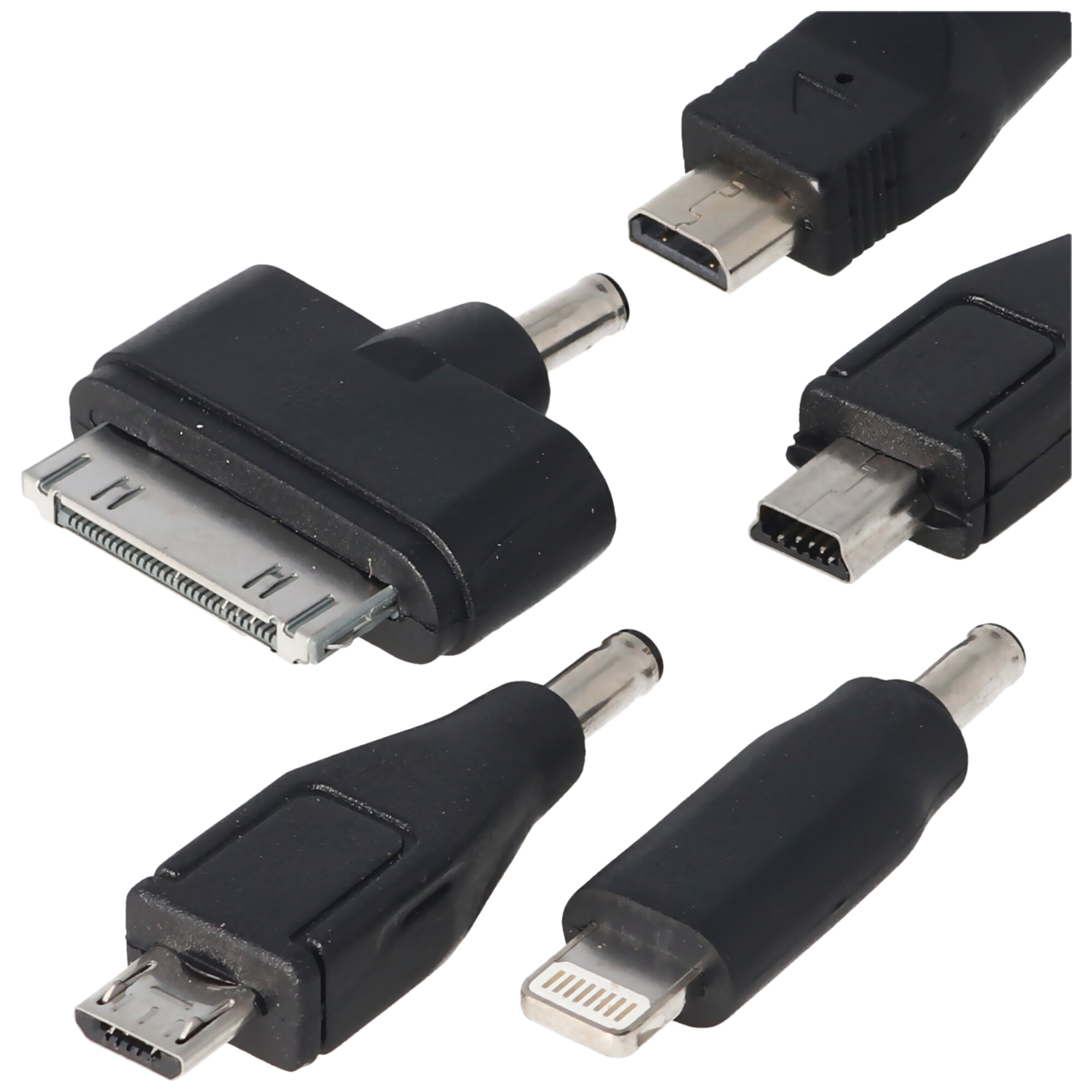 Universal Ladegrät mit Dual USB-Stecker und USB-C-Kabel