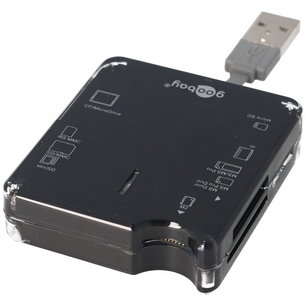 USB Kartenlesegerät All-in-one für SD, SDHC, MiniSD, MMC, CF, XD Cardreader