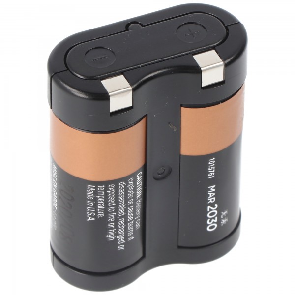 Duracell Photobatterie 2CR5 Ultra Lithium 6 Volt mit 1400mAh 1er Blister