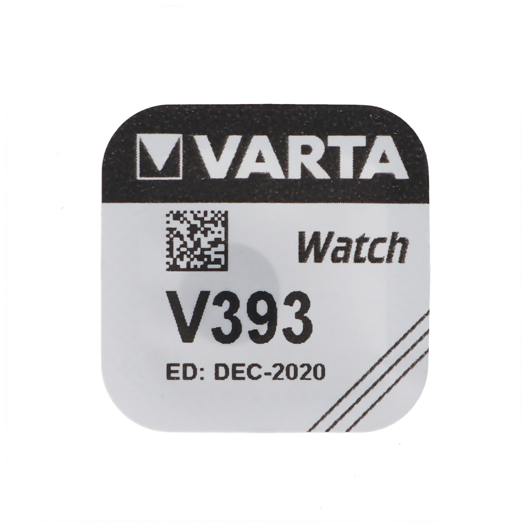 10 x Varta V393 SR48W SR754W SR48 Silberoxid Knopfzelle Uhrenbatterien Blister 