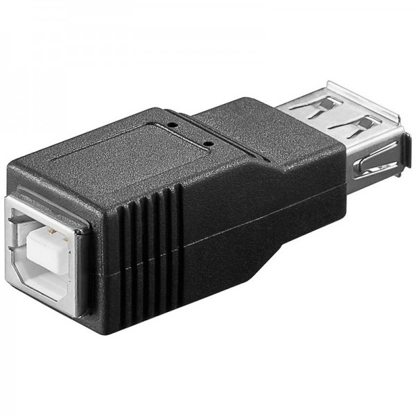 USB 2.0 Hi-Speed Adapter von A Buchse auf B Buchse