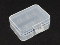 Plastikbox Keeppower D2 für 2x 18500 oder 2x 18350 transparent, Abmessungen beachten