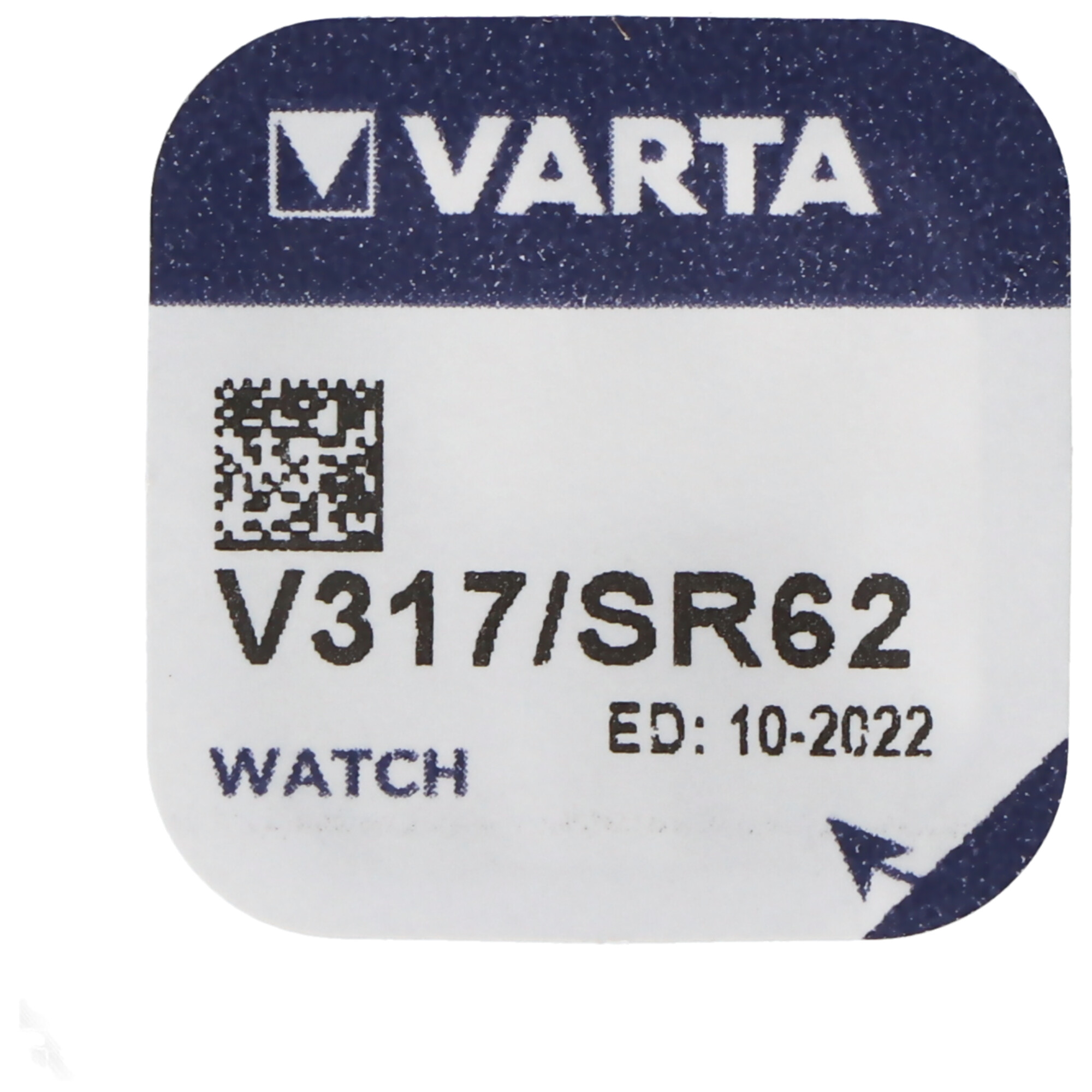 15x V362 Uhren-Batterie Knopfzelle = SR58SW SR721SW VARTA 