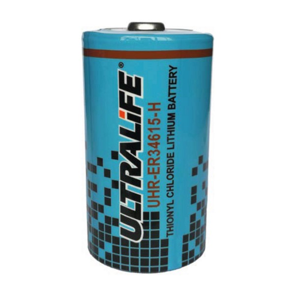 UHR-ER34615-H Ultralife Lithium Batterie 3,6 Volt 14,5 Ah D Zelle Hochstrom -55°C bis +85°C