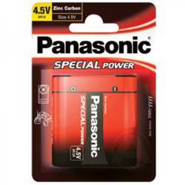 Panasonic 3R12 Flachbatterie Special Power 3R12RZ Zink Carbon