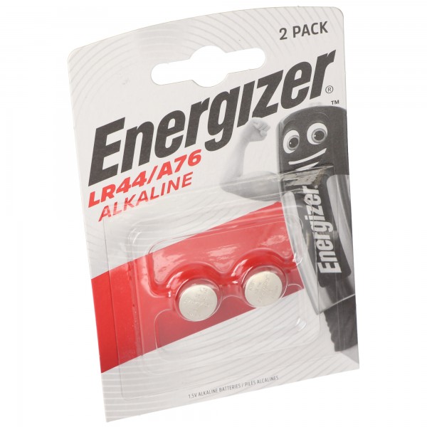 Energizer LR44 2er Pack V13GA, A76, 82, LR1154, 357A Knopfzelle 2er Pack