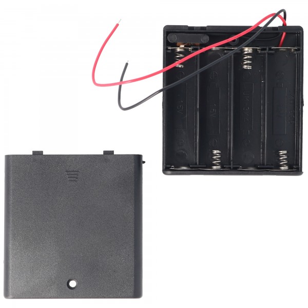 Batteriehalter mit Anschlußkabel 3x AAA / Micro Batterie