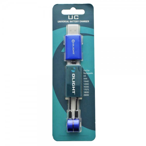 Olight UC Universal Ladekabel USB für einen Li-Ion oder NiMH Akku
