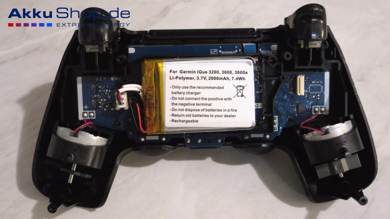 PS4 Controller Akku tauschen und Leistung verdoppeln