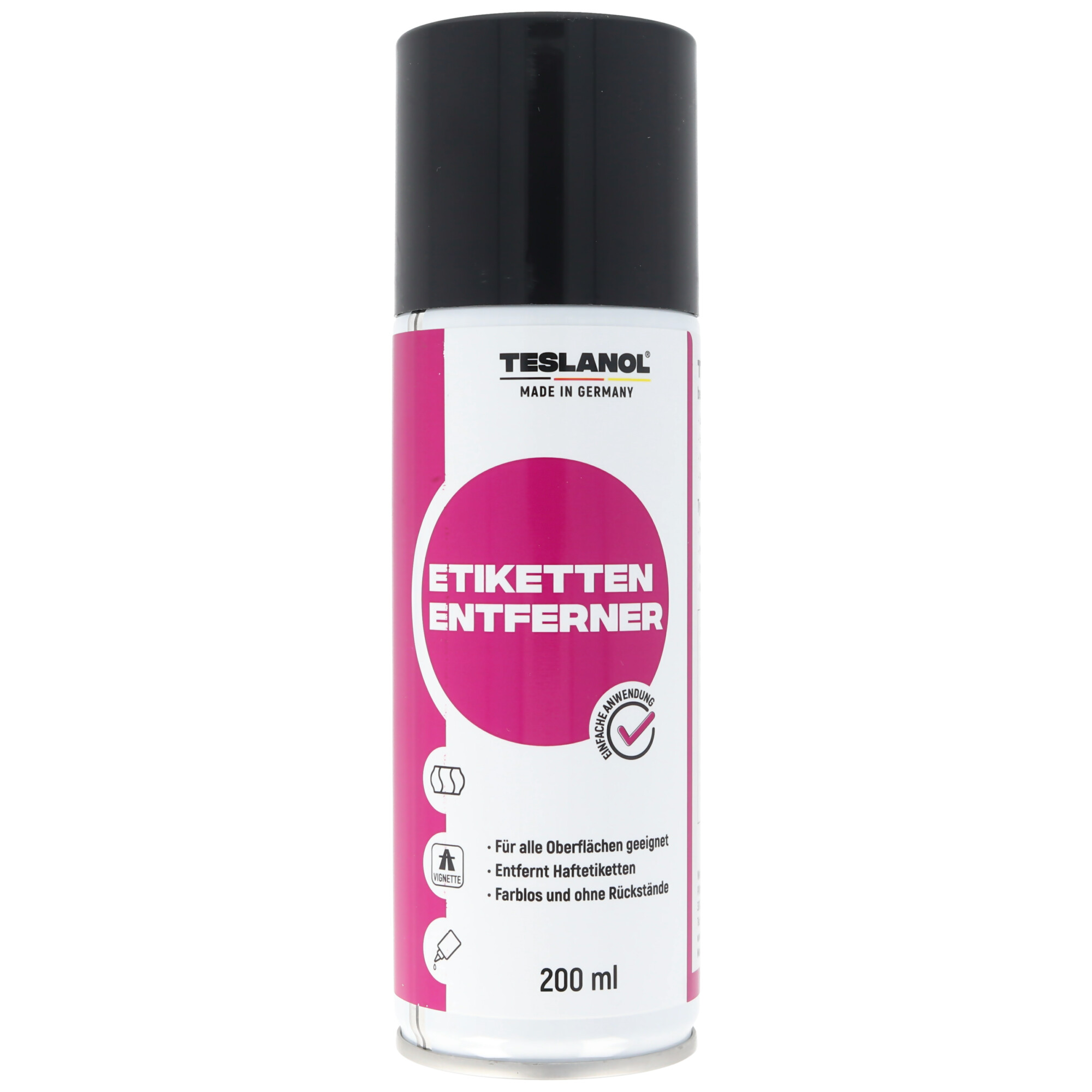 Teslanol Etiketten-Entferner 200ml Label off löst Haftetiketten, Teslanol-Sprays, Werkzeuge / Werkstatt / Auto