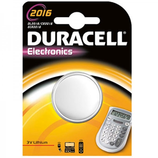 Duracell CR2016 Lithium Batterie