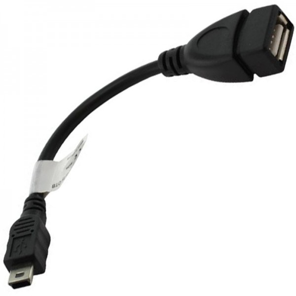 USB-Kabel mit Mini-B-Stecker auf A-Anschluss kompatibel zu Sony VMC-UAM1