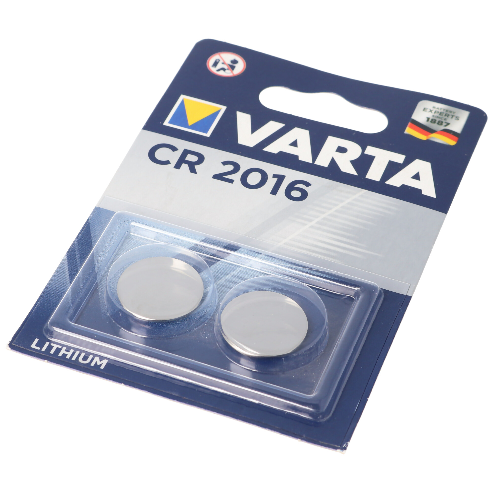 2 St 252 ck Varta CR2016 Lithium Batterie IEC CR 2016 Lithium Knopfzellen Lithium Batterien 