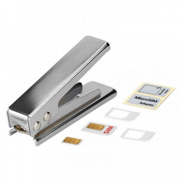 Stanzer für SIM-Karten auf Micro-SIM inkl. Adapter