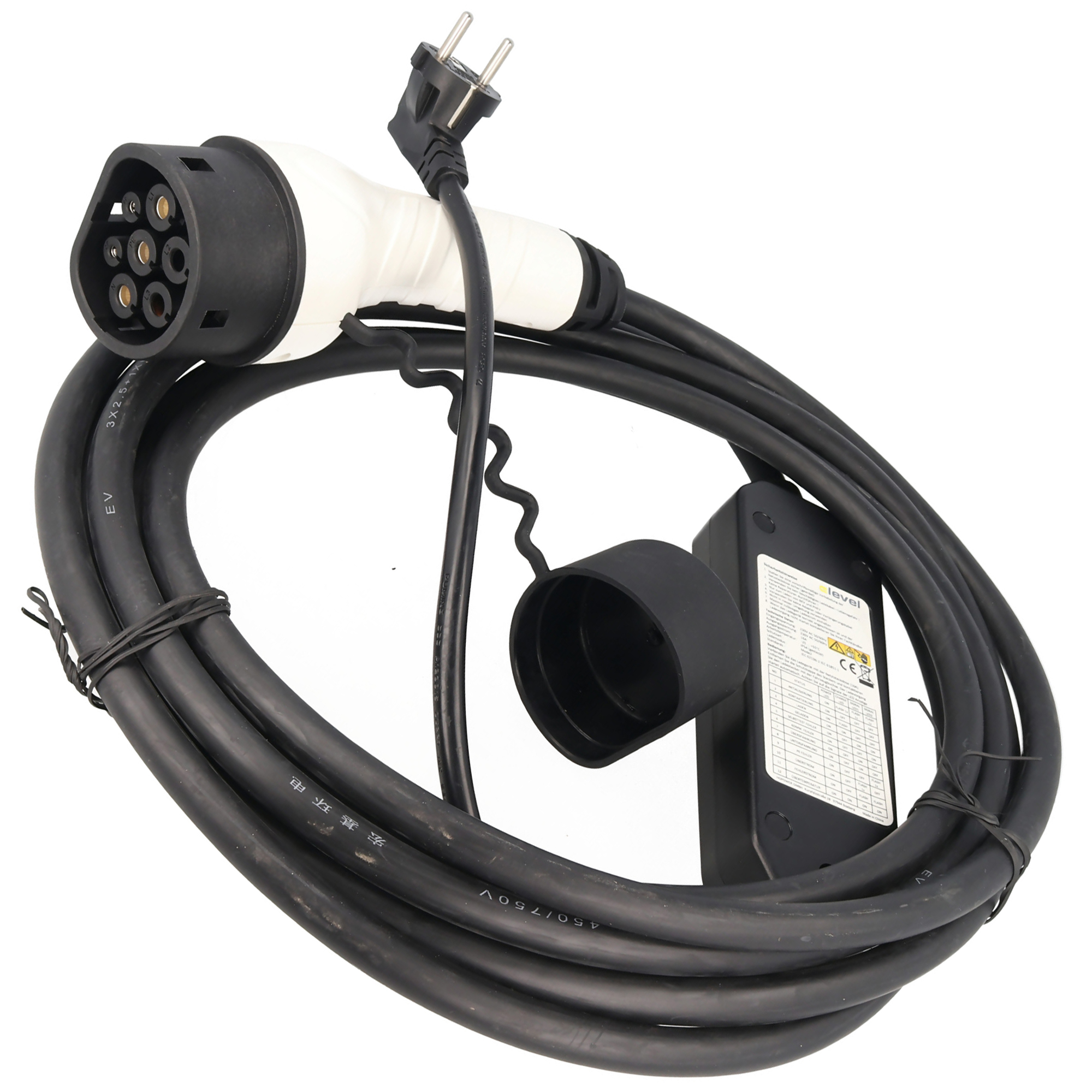 Ladekabel für Elektroautos Anschlussart Typ 2 auf Typ 2 EU Norm 62196 EV  charging cable 2KG kaufen
