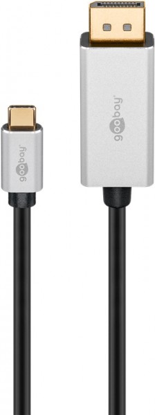 Goobay Adapterkabel USB-C™ auf DisplayPort, 2 m - USB-C™-Stecker > DisplayPort-Stecker