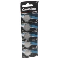 Camelion CR2025 Lithium Batterie im praktischen 5er Set