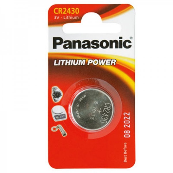 Panasonic CR2430 Lithium Batterie IEC CR 2430 EL