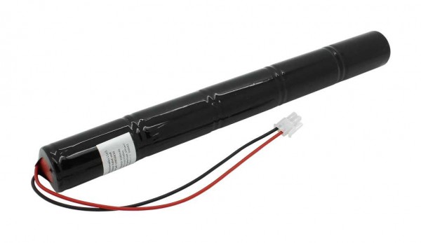 Notleuchtenakku NiCd 6,0V 4500mAh L1x5 Mono D mit 230mm Kabel und Stecker ersetzt Saft 329056010
