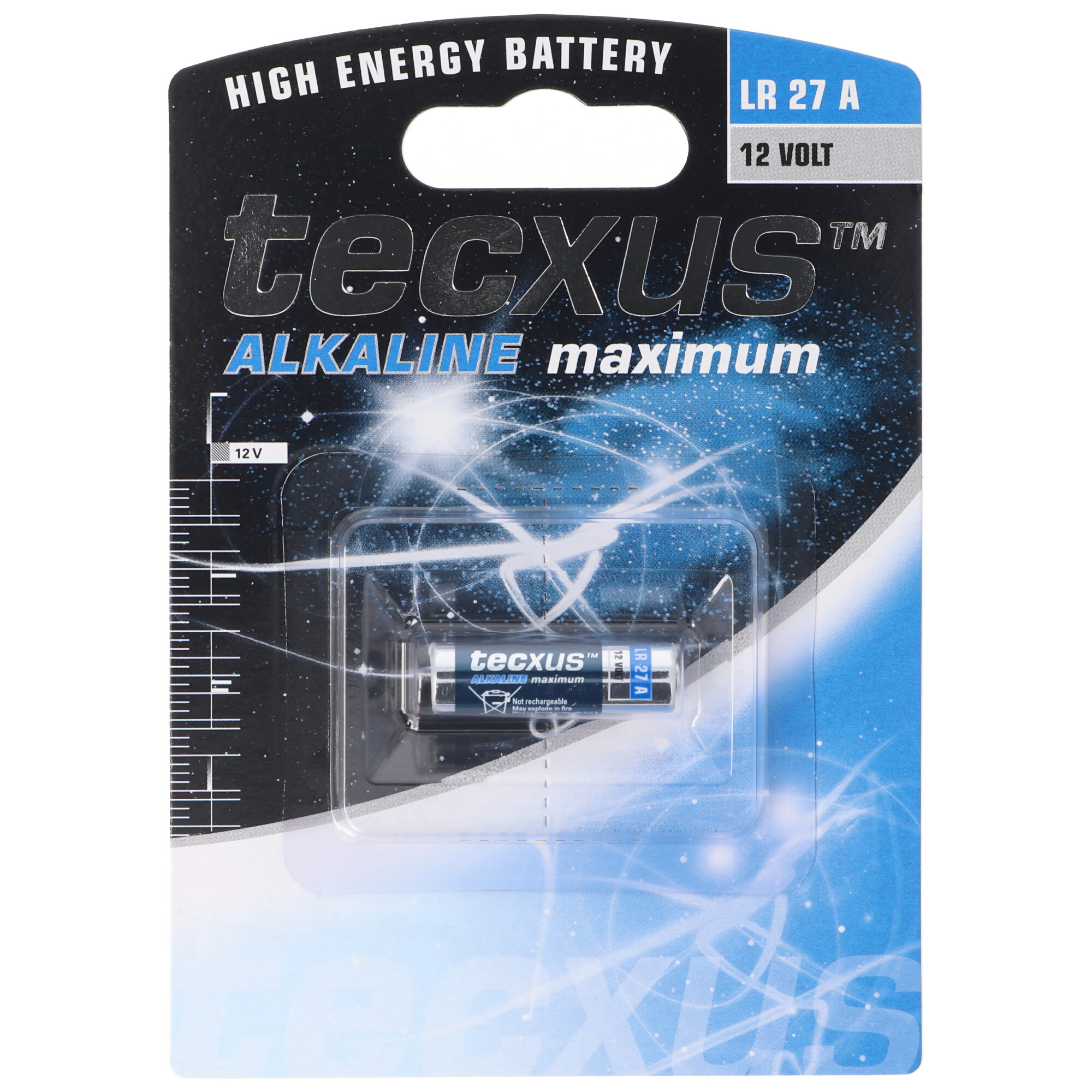3x DURACELL Sicherheits-Batterie Alkaline LR27A MN27 GP27 L828 12V 1er-Bli