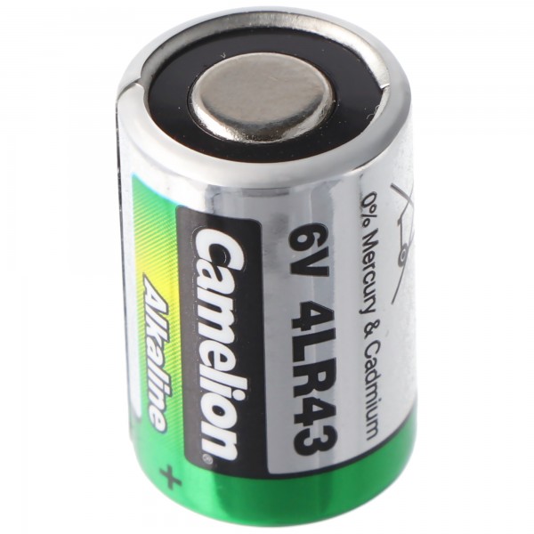 PX27 Alkaline Photo Batterie, 4AG12, 4LR43, 4NR43, EPX27 6Volt 12,7 x 20,5mm