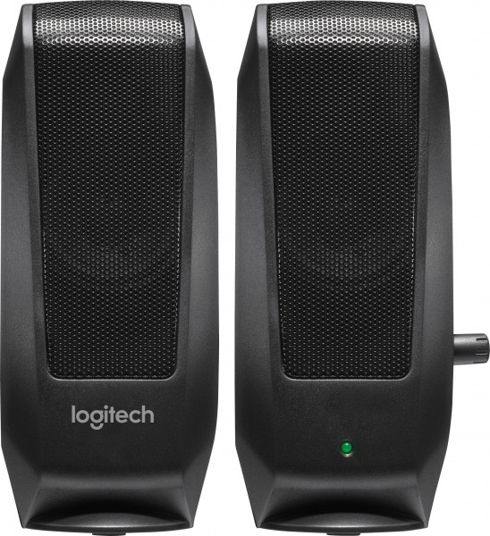 Logitech Lautsprecher S120, Audio, Stereo 2.0, 2.2W schwarz, Business