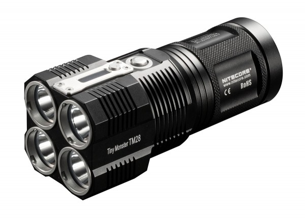 Nitecore TM28 LED Taschenlampe 4 x CREE XHP35 HI 6000 Lumen 655 m Leuchtweite