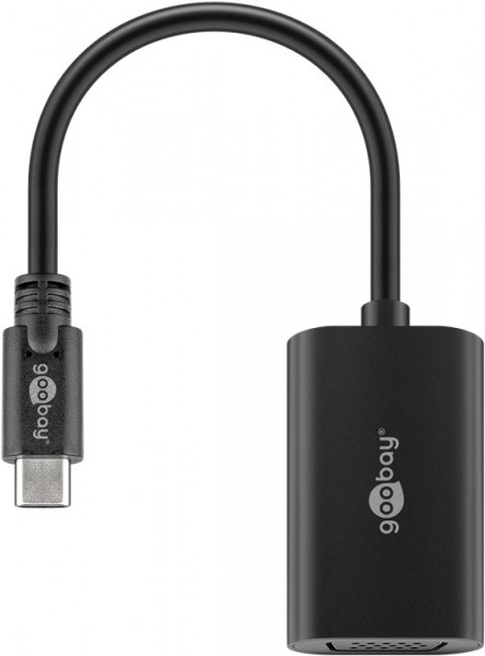 Goobay USB-C™ auf VGA Adapter - USB-C™-Stecker VGA-Buchse (15-polig)