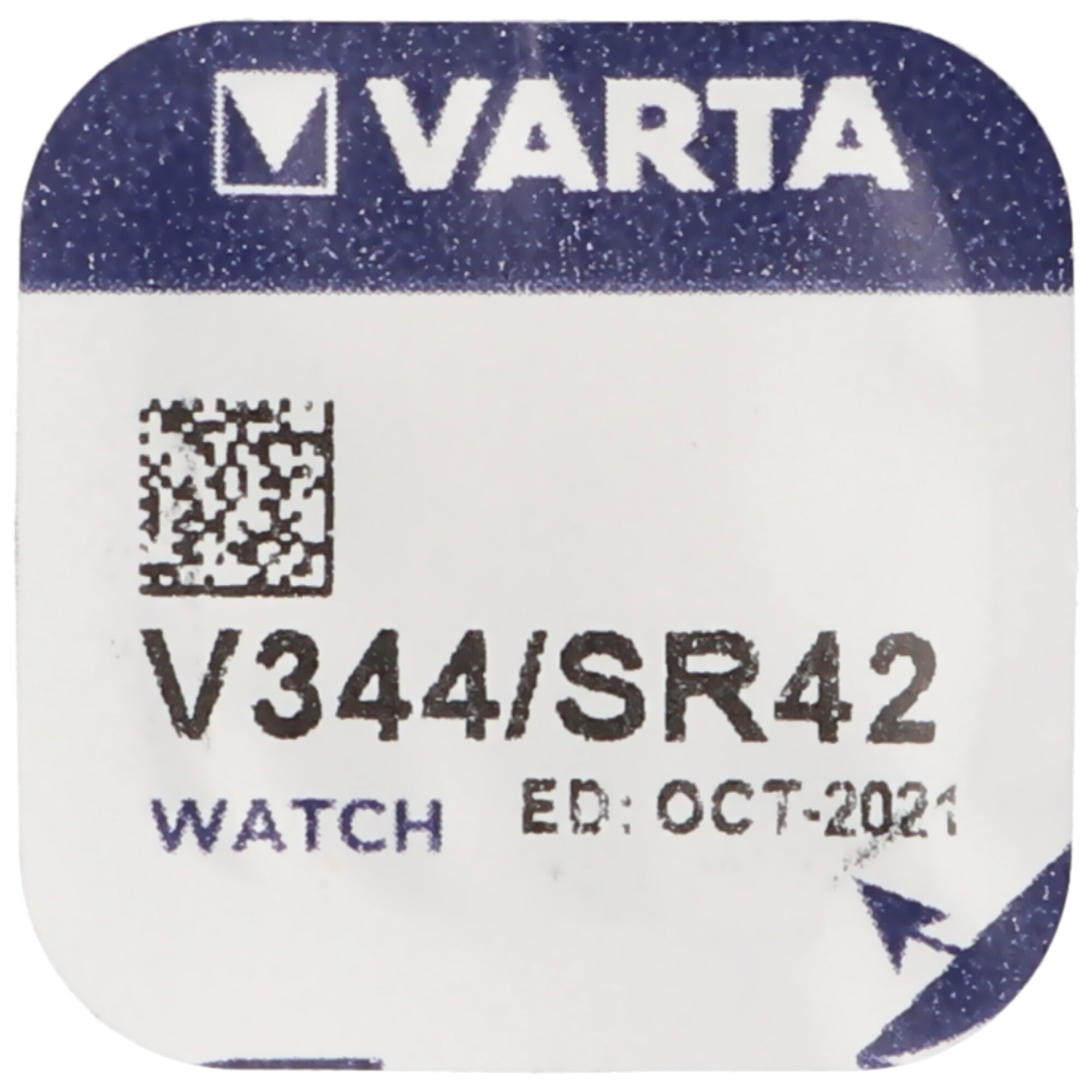 Details about   5x V344  Varta Knopfzelle Batterie V 344 SR1136SW SR42 Uhrenbatterie MR42 MR113 