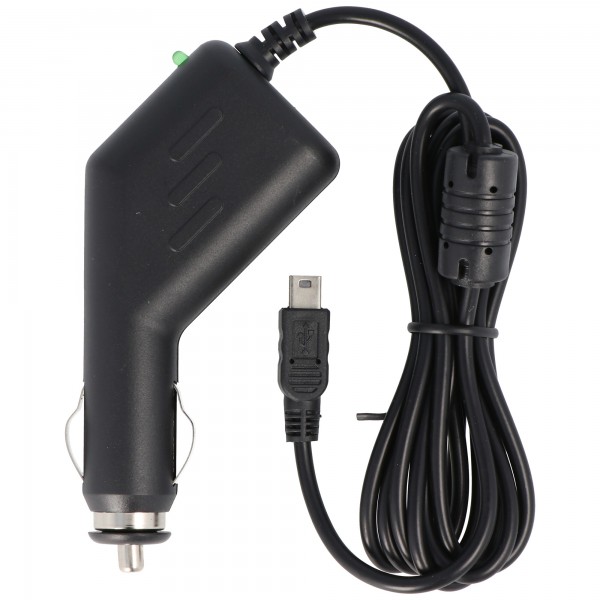 KFZ-Ladekabel Mini-USB mit TMC-Antenne, 2A Ladestrom | für mini USB |  Ladegeräte | Akkushop