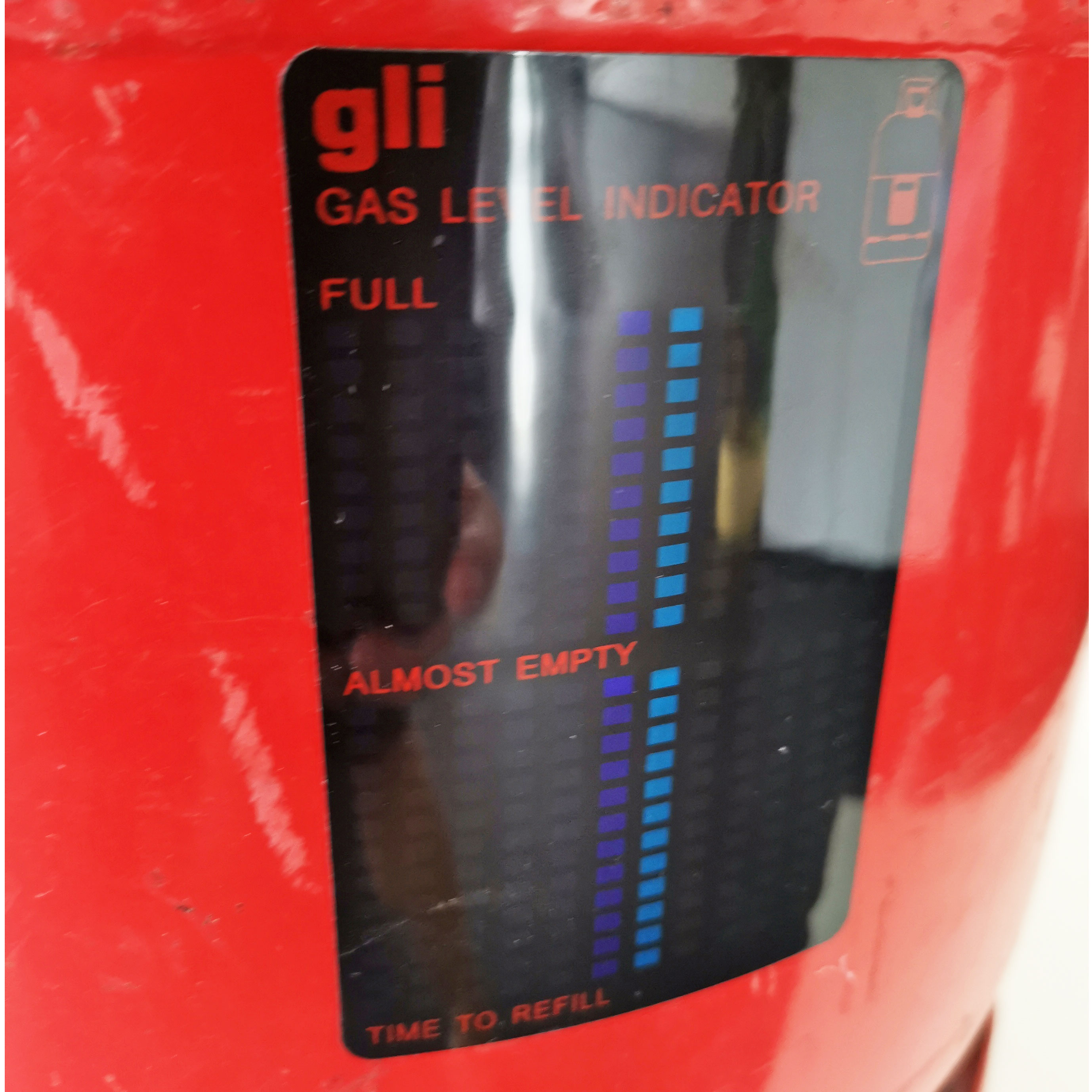 Gasstand-Anzeiger für alle üblichen Gasflaschen (Gas Level Indikator) 