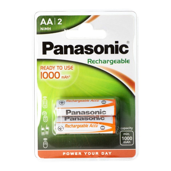 Panasonic Recharge Accu Power P6P DECT Akku NiMH Mignon 1,2V 1000mAh