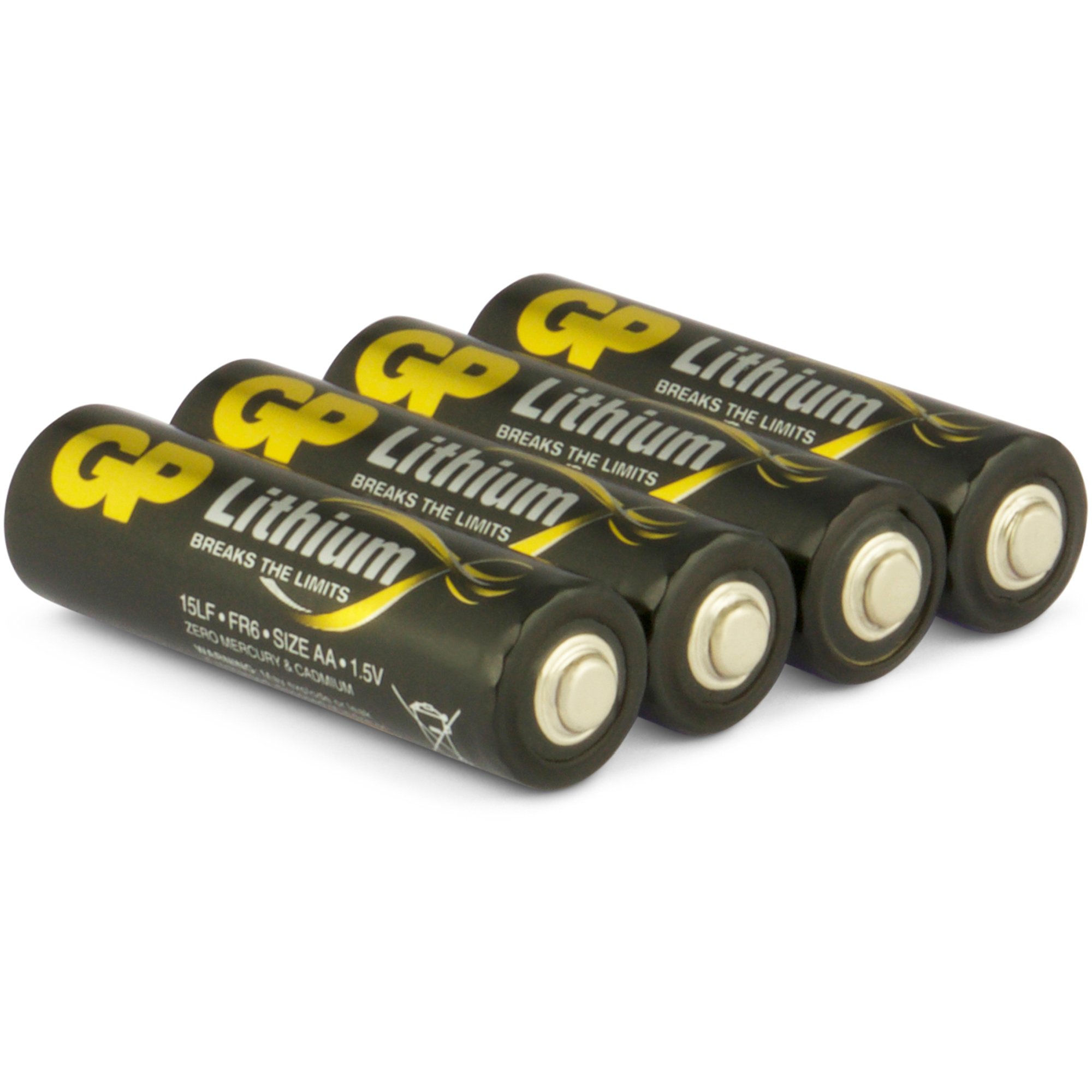 AA Batterie GP Lithium 1,5V 4 Stück, Sonstige, Lithium Batterien, Batterien