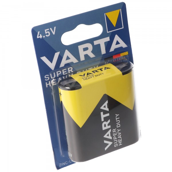 Varta Batterie Zink-Kohle, Block, 3R12, 4.5V 1er Pack