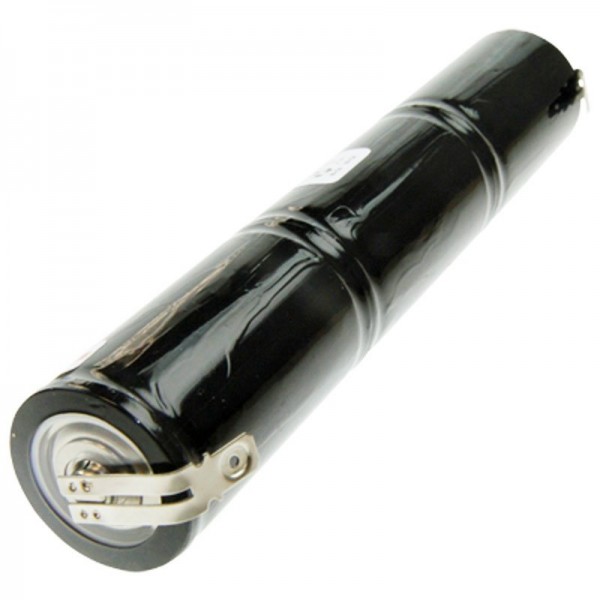 Akku für Notstrombeleuchtung, Notbeleuchtung 3,6 Volt, 4000mAh mit 6,3mm und 4,8mm Kontakt