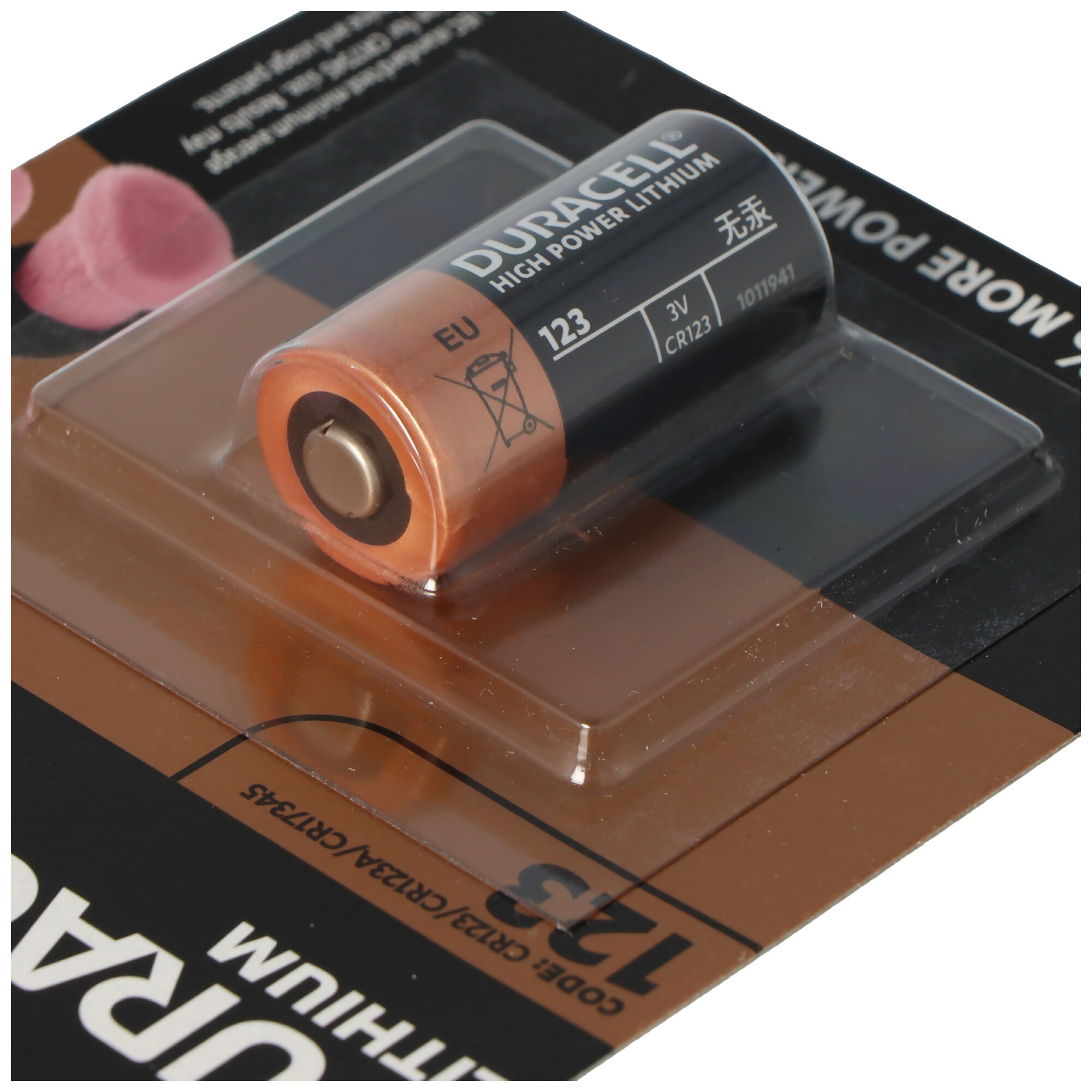Batterien 2er Pack Duracell Lithium CR 123/CR123A/CR17345 NEU Portofrei 