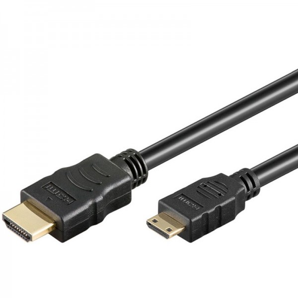 High Speed HDMI™ mit Ethernet 1,5 Meter HDMI™ A-Stecker auf HDMI™ C-Stecker Mini